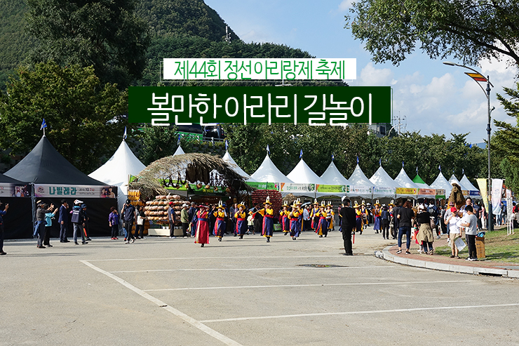  제44회 정선 아리랑제 아라리 길놀이, 야경, 불꽃놀이