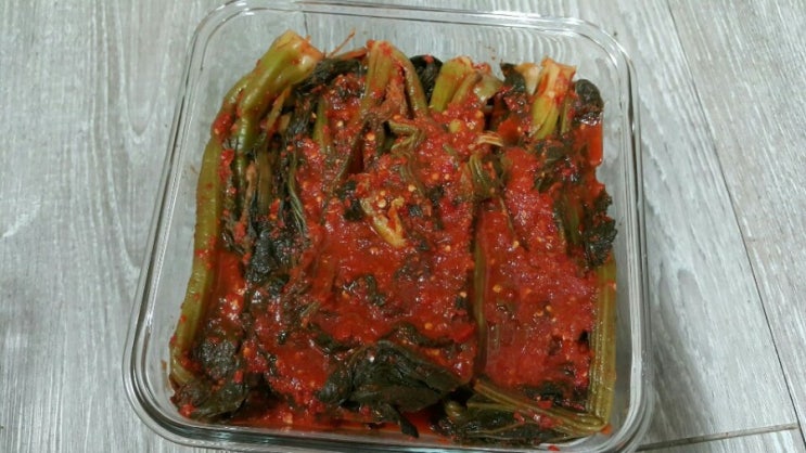  선물용 황제 돌산 갓김치 국산 고춧가루 사용, 맛있어요!