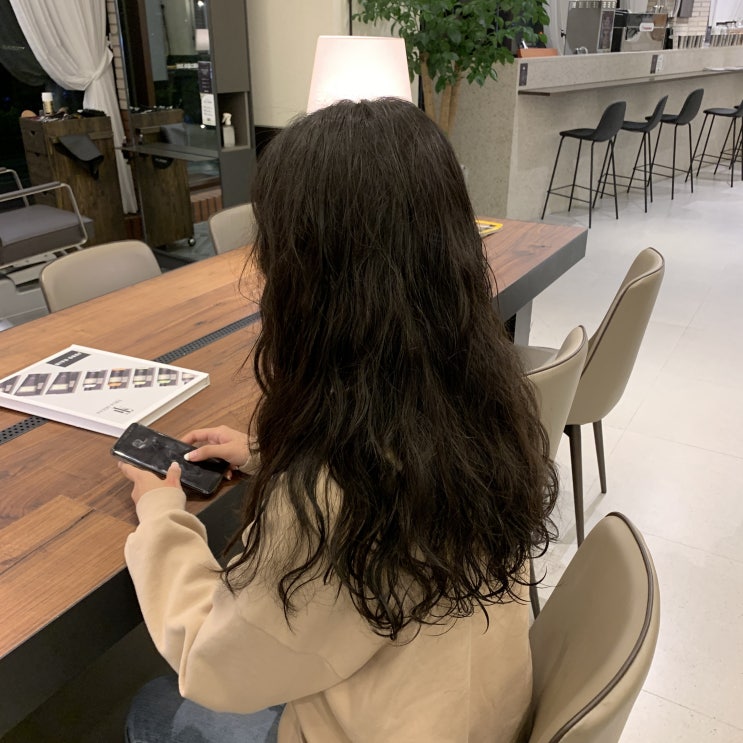 광교 미용실, 히피펌 (준오헤어 : 차율 디자이너)