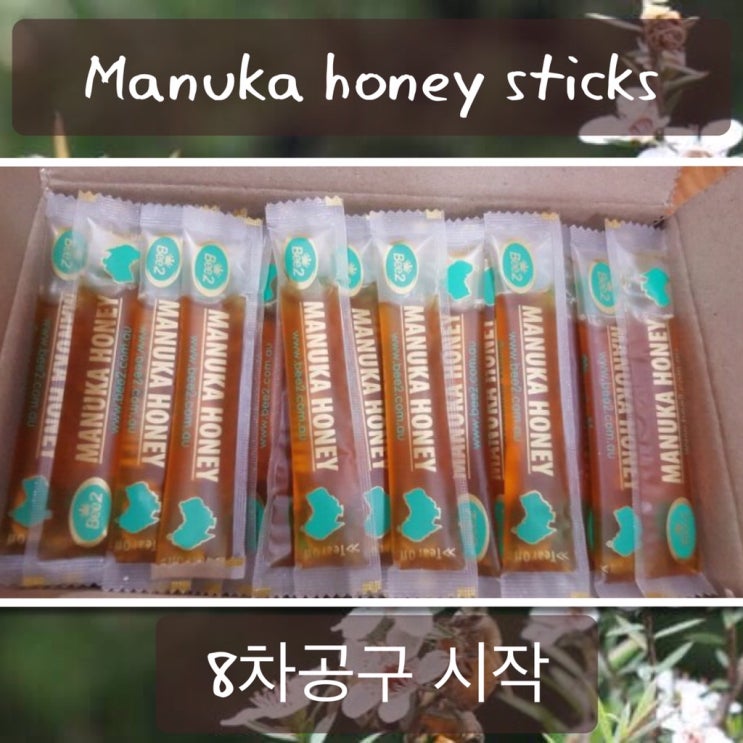  허니스틱공구]마누카 8차공구 진행