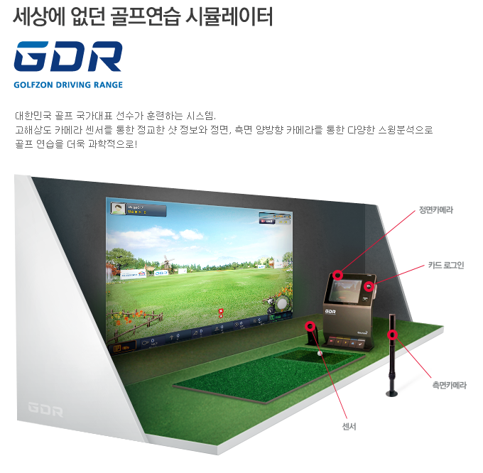  골프연습장 장.단점 2탄-GDR 실내 연습장