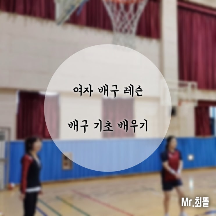  [배구 레슨] 배구 동호회 클럽 / 여자 기초 훈련 배우기