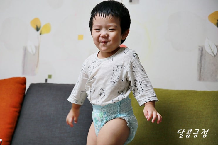  팬티기저귀 우리아이의 활동성을 책임지는 에어물결커버라죠