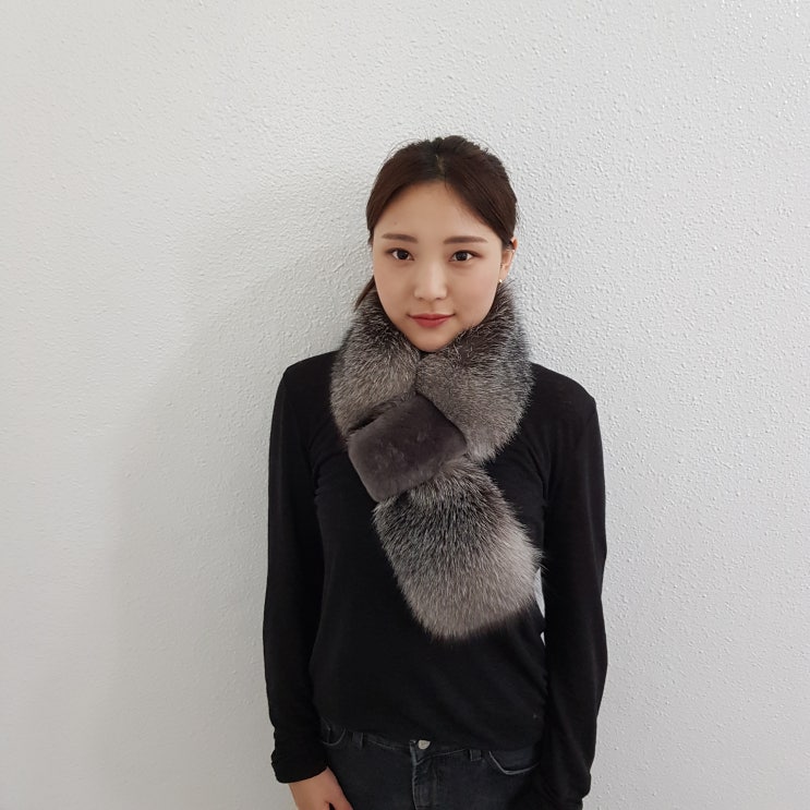  황금모피 폭스퍼머플러