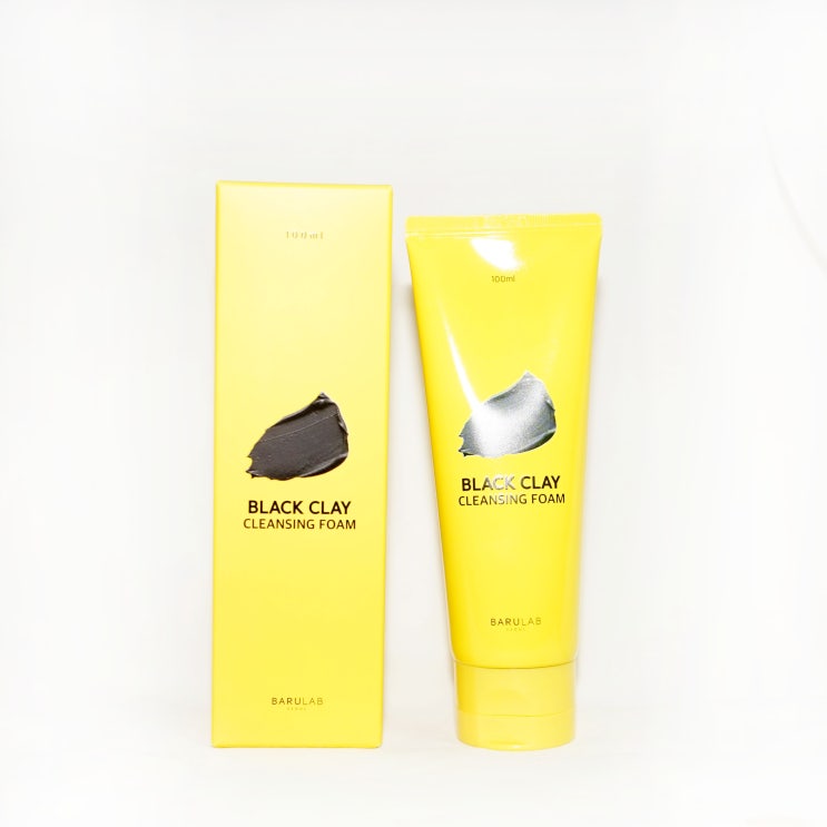  [Review/바루랩] 블랙클레이의 모공청소 효과 바루랩 폼블랙 클레이 클렌징폼