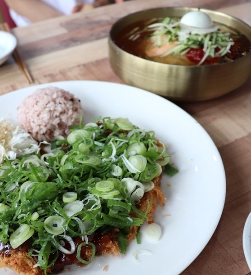  청주 율량동맛집 대손관 드디어가봤음ㅋ 밀면, 파돈까스 짱맛!!