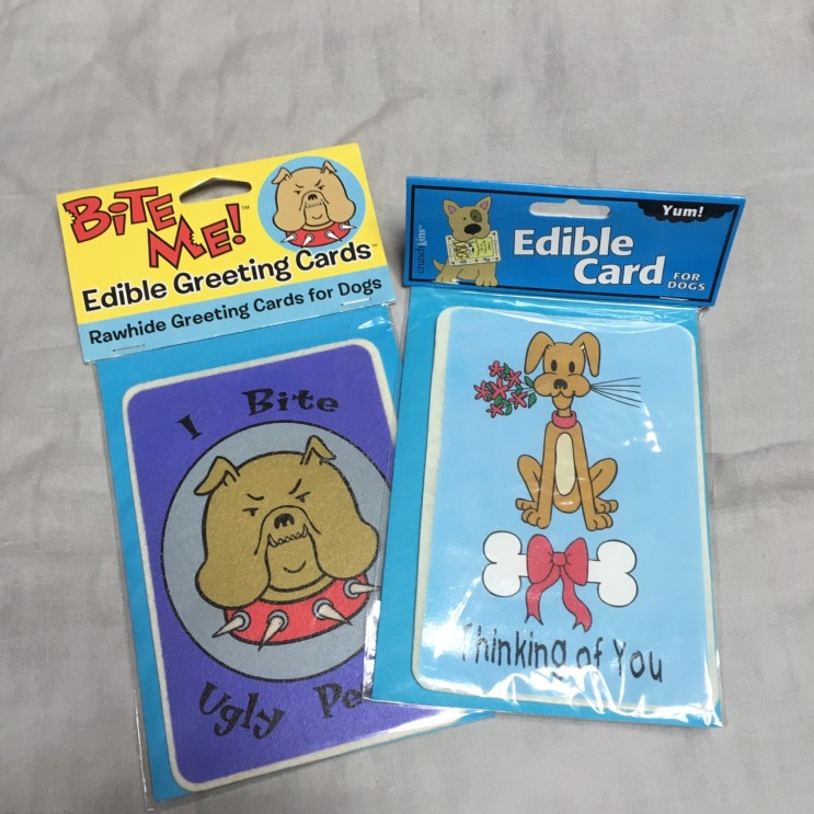 [강아지 껌_특별한 카드 선물]푸름하우스