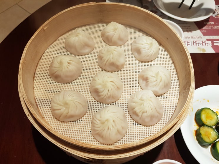  [딘타이펑 강남역점] 대만 딤섬, 샤오룽바오 먹기