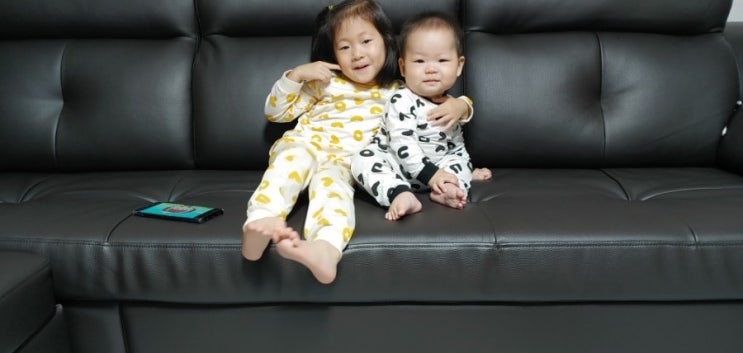  42개월 유주랑 7개월 유현이