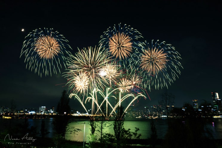  2019여의도 불꽃축제 하이라이트 사진 및 영상 (한화불꽃축제, 세계불꽃축제) 명당자리