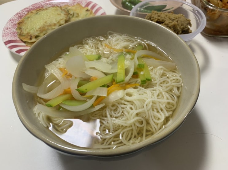  박막례 잔치국수 레시피, 남편이 해줘서 더 맛있다