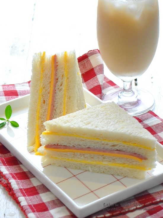  홍루이젠 샌드위치 만들기~ 사먹는맛과 똑같아