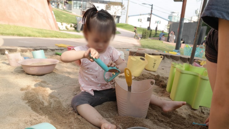  종로구 창신동 어린이를 위한 산마루놀이터에 갔다 왔어요.