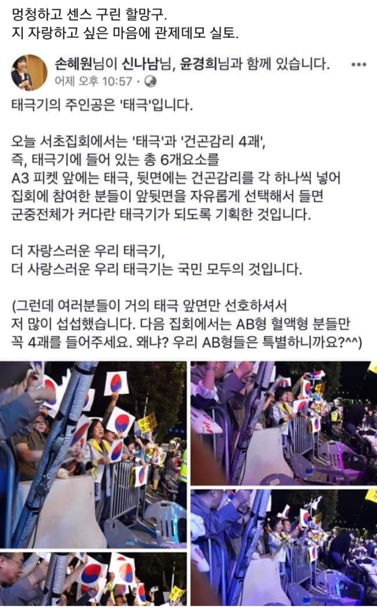 자랑하려다 관제데모 실토한 손혜원 + 나꼼수 정봉주 근황