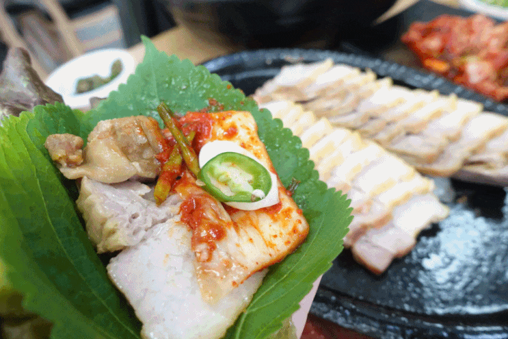  천안 성성동맛집) 백합이칼국수&초밥에서 가족외식으로 안성맞춤! (백합칼국수, 칼국수초밥세트, 검은콩수제비, 울금수육)냠냠 솔직후기