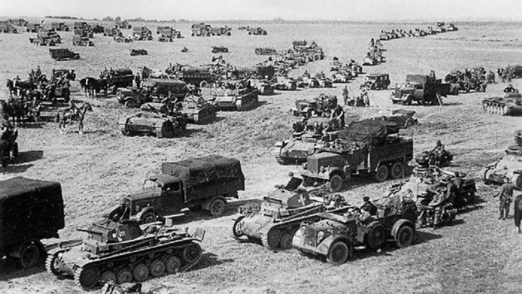 폴란드 침공 당시 독일군의 선봉대였던 1호 전차 - Panzer 1 Tanks the vanguard of the German army during the Poland invasion