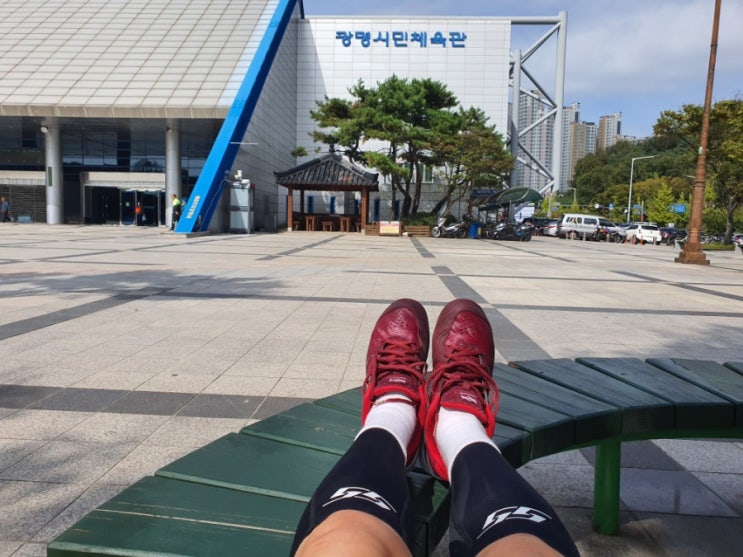  광명시배드민턴대회 출전!