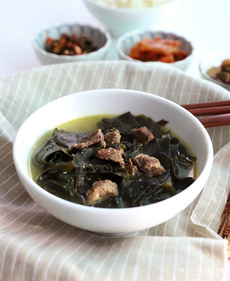  소고기미역국 황금레시피, 간단하게 미역국 맛있게 끓이는법