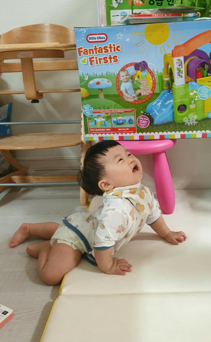  <8M> 애기, 미용실은 처음이지?!! :: 이젠 남자베베, 우리집 빙구^^