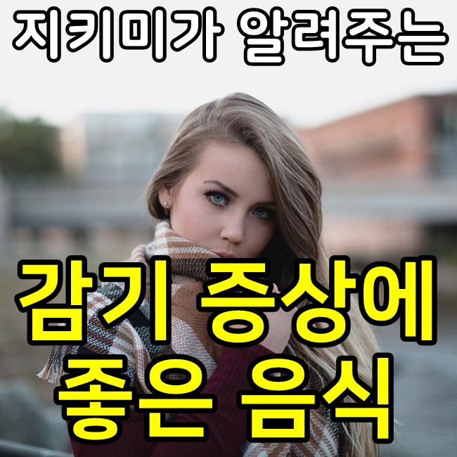  감기증상에 좋은 음식들