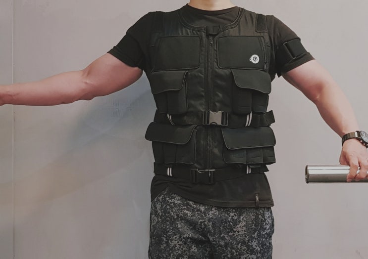  웨이트 중량조끼 맨몸운동 후기