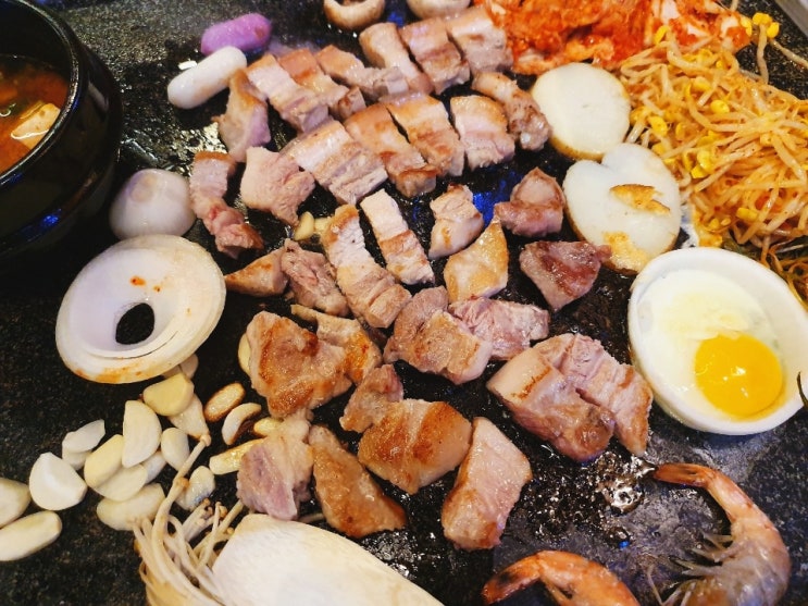  [수유 맛집] - 화적단 고깃집, 제주 돼지고기 맛집, 제주 돼지세트, 도톰하고 쫠깃한 화적단 고기!