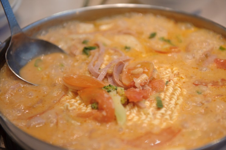  용인명지대맛집 쌀쌀한가을 얼큰한 153포인츠부대찌개