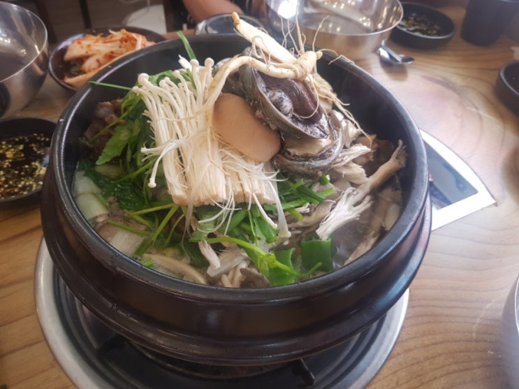  남양주시 오남호수공원과 돈이 아깝지 않은 "항아리갈비탕"
