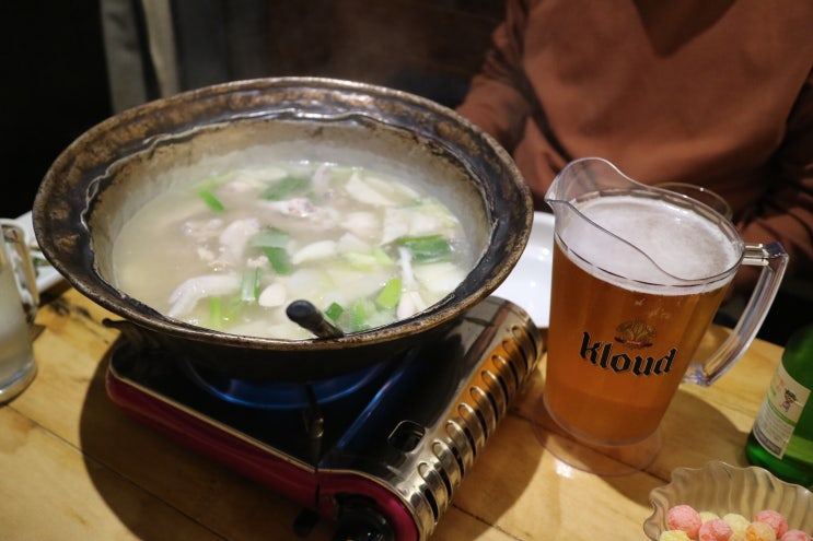  [충남대밥집] 충남대 근처 단체술집 이지고심야식당에서 맛있는 닭한마리 먹고온 후기
