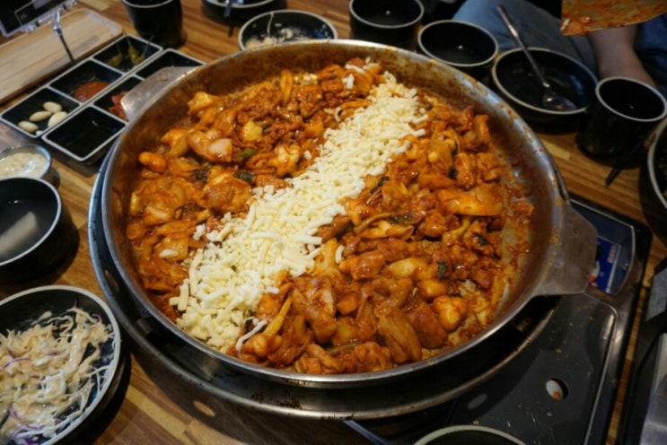  장유 닭갈비 닭본 장유대청동맛집 이었숴~!