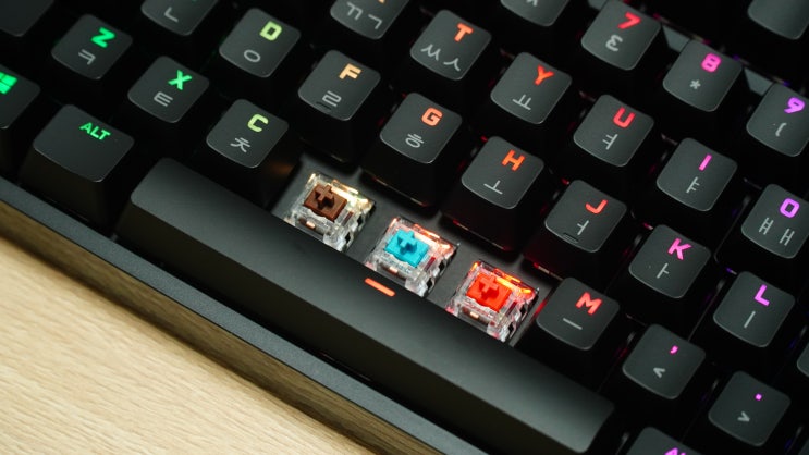  스위치 교체가 가능한 게이밍 키보드! 로지텍 G PRO X 키보드 타건감 확인해 보니...