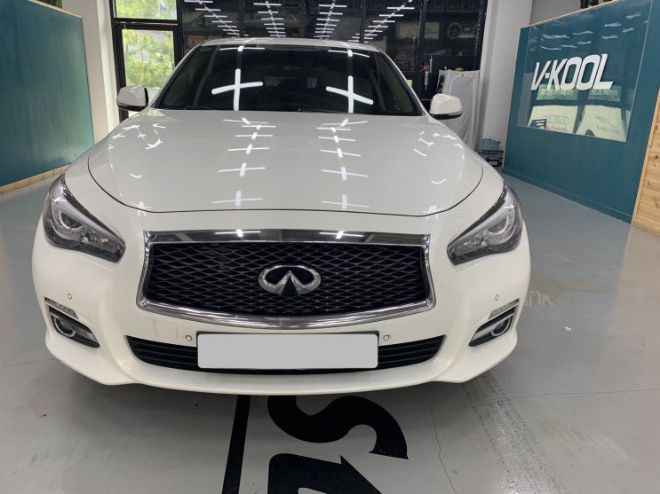  [원주 락폴딩] 인피니티 Q50 락폴딩, 파인뷰 LX2000블랙박스, 도어빔 장착
