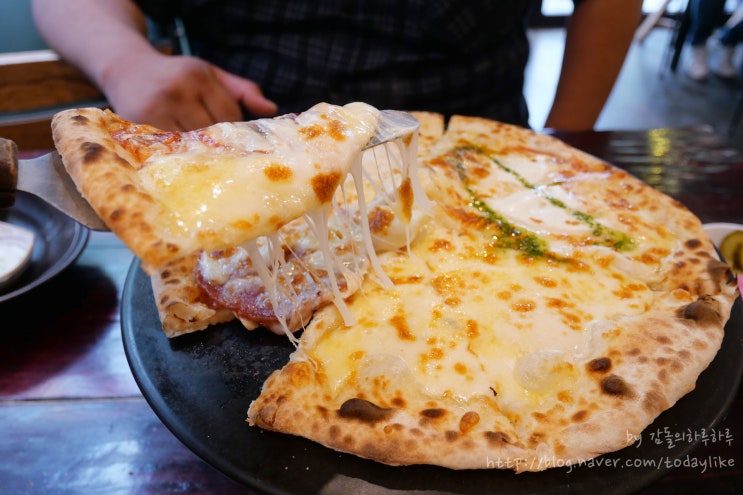  창원 가로수길 맛집 올리브장작 화덕피자 먹구 왔어요