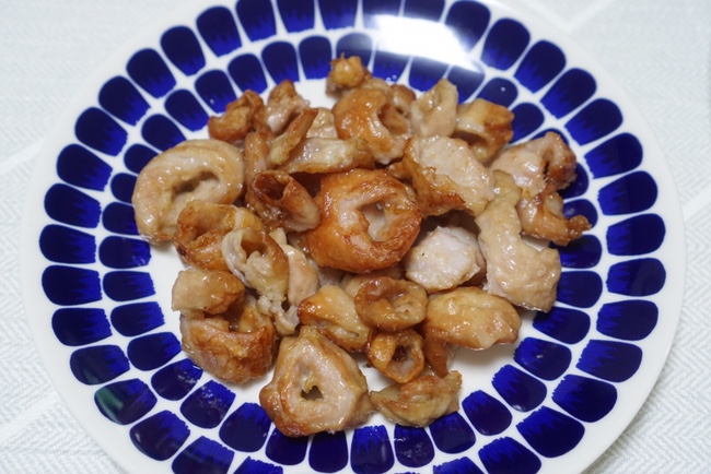  냉동막창 한입막창 에프로 돌리니 꿀맛