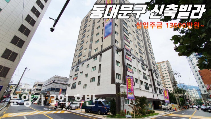  서울 실입주금 1억원대.. 동대문구 아파트 장안동 신축 분양