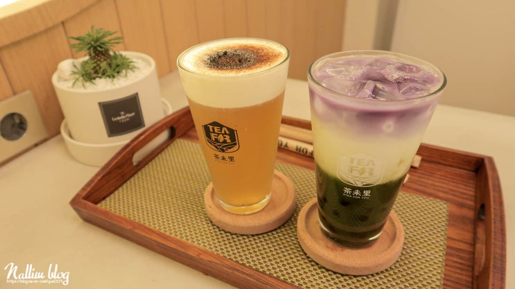  신촌역 카페 차미리 연대점 /다양한 차를 맛볼 수 있는 곳/신촌 버블티 / 신촌 밀크티