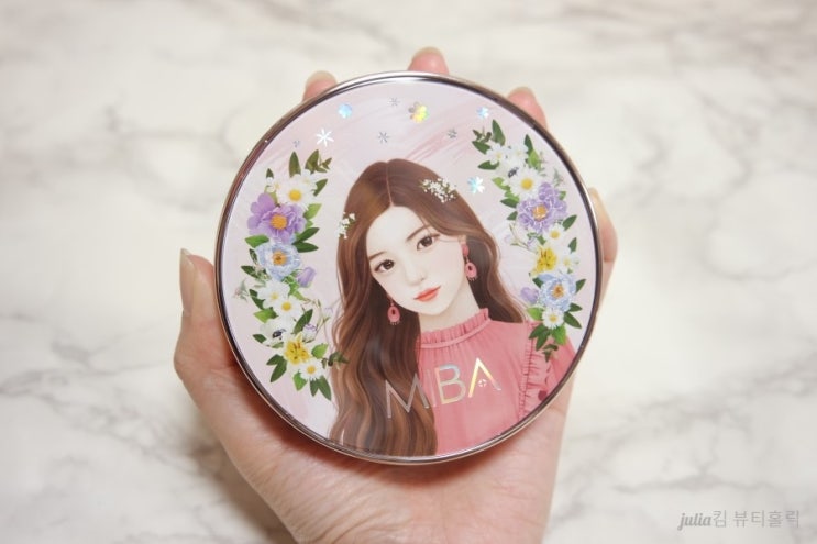  커버력좋은쿠션 미바 이온칼슘 파운데이션 더블 쿠션 21호 