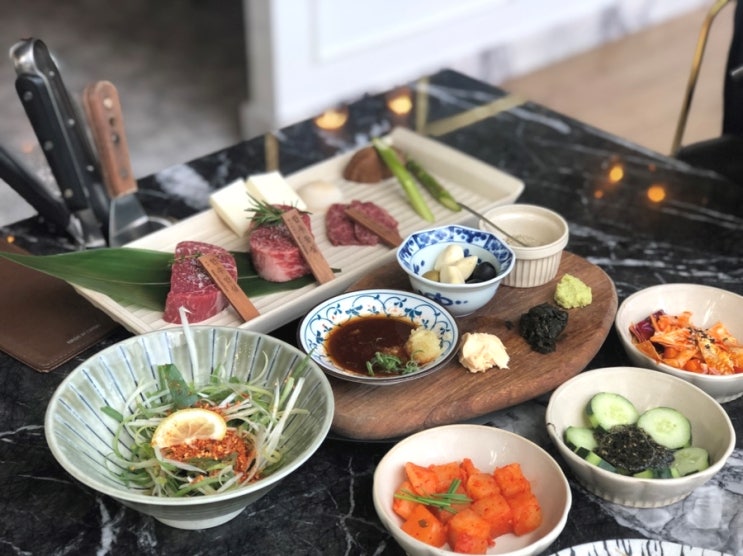  압구정 맛집 도쿄등심 런치코스