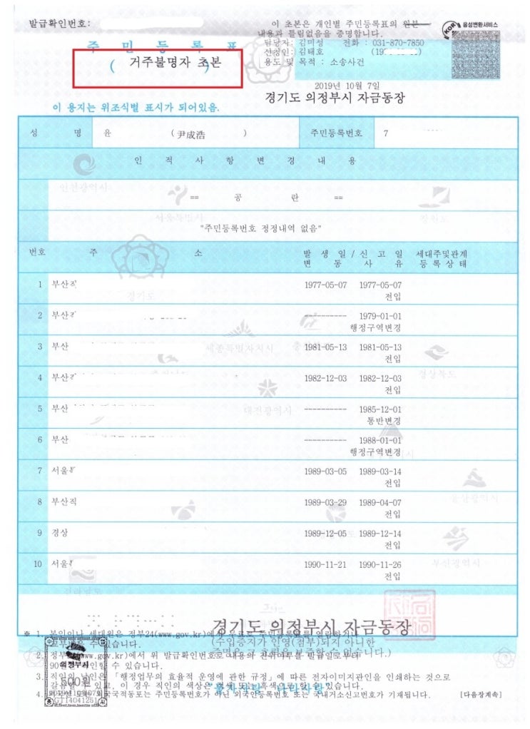  공시송달을 신청하라!!