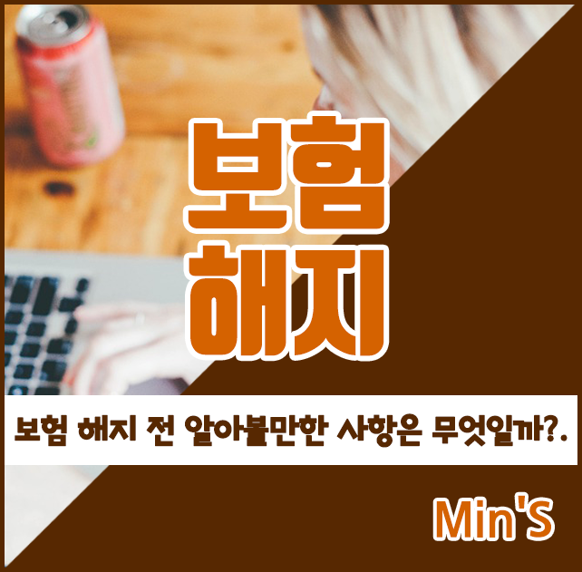  보험 해지, 전 알아볼만한 사항은 무엇일까?