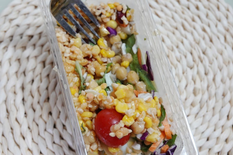  데일리밀 다이어트 샐러드 8종 맛보기