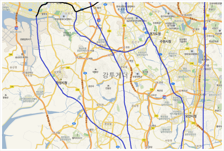  서해선 복선전철 송산역 화성시 메인 교통망 정리