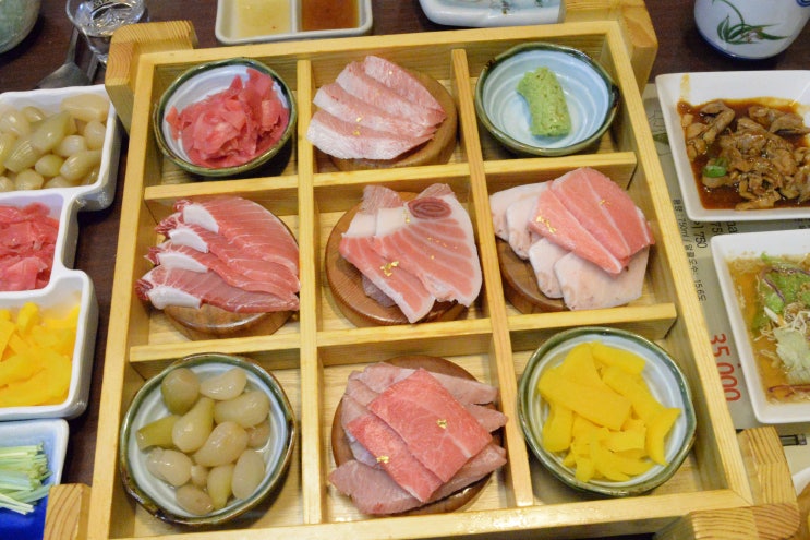  수원 참치 감탄스런 비주얼