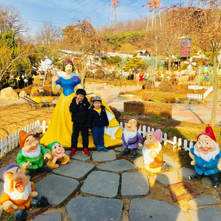  시흥 아이들과 가볼만한곳 용도수목원 겨울 풍경