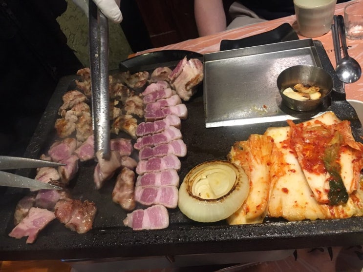  부평맛집, 부평 삼겹살은 역시 하남돼지집이 좋네요!