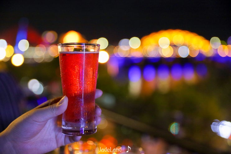  다낭 펍 세븐브릿지에서 야경 보며 수제 맥주 뇸뇸 :D