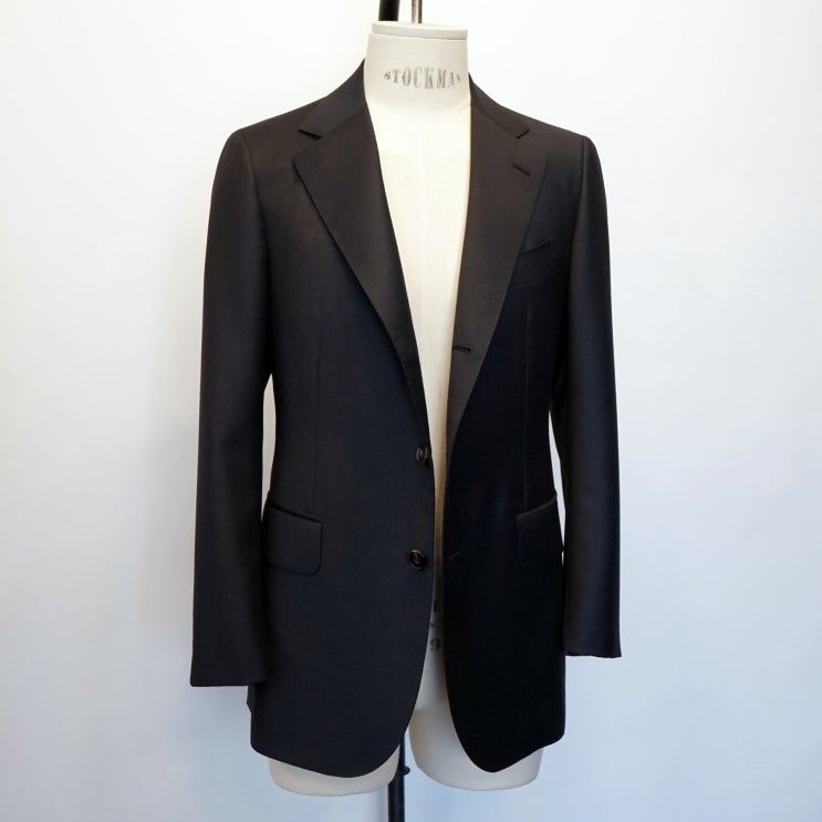 라끼아베 예복 / 스카발 미드나잇 솔리드 수트 / Scabal Midnight Solid Suit