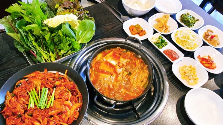 원주 무실동맛집 예향정 원주쌈밥 제육볶음 맛있는 여기서!!