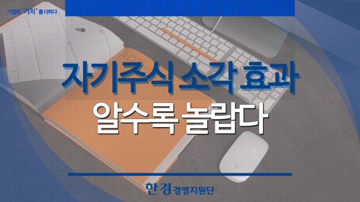  자기주식 소각 효과 알수록 놀랍다
