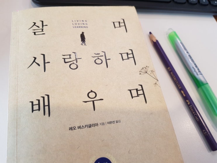  살며 사랑하며 배우며 리뷰 (레오 버스카글리아, 홍익출판사)